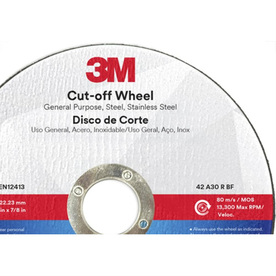Disco Desbaste 3M - 4.1/2''X1/8''X7/8''