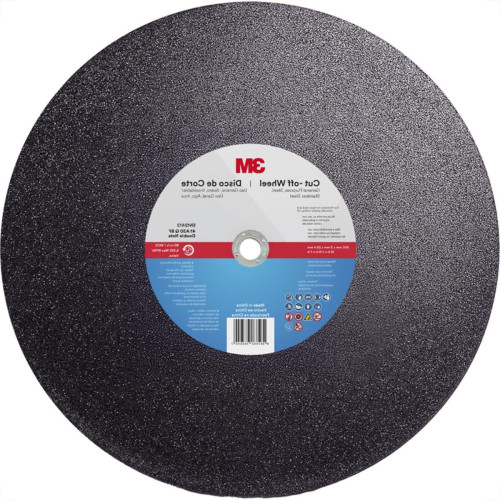 Disco Corte Aco Inox 3M - 12''X1/8''X1'' Cut-Off 2 Telas - 3,0Mm