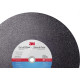 Disco Corte Aco Inox 3M - 12''X1/8''X1'' Cut-Off 2 Telas - 3,0Mm