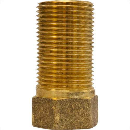 Aumento De Latao Amarelo 1/2'' Longo Alpha - Kit C/6 Pecas