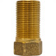 Aumento De Latao Amarelo 1/2'' Longo Alpha - Kit C/6 Pecas