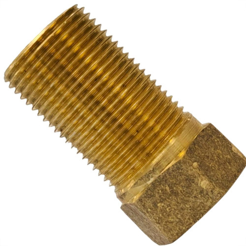 Aumento De Latao Amarelo 1/2'' Longo Alpha - Kit C/6 Pecas