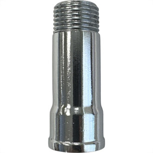 Extensao Latao Cromada Alpha 1/2'' Media - Kit C/6 Pecas