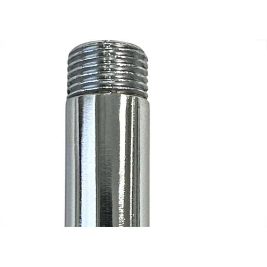 Extensao Latao Cromada Alpha 1/2'' Longa - Kit C/6 Pecas