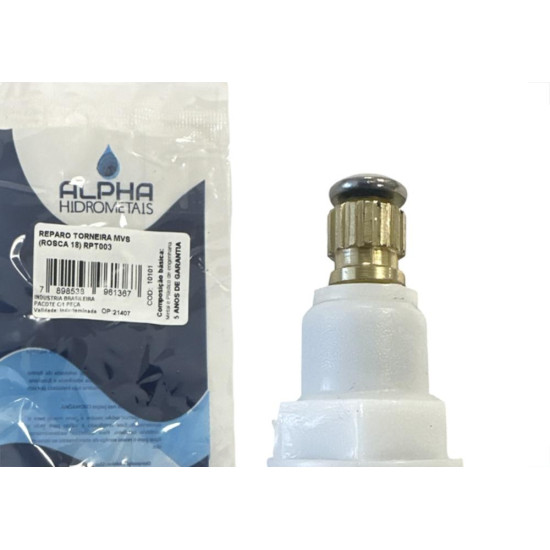 Reparo Para Torneira Alpha Mvs Rosca 18 Rpt003