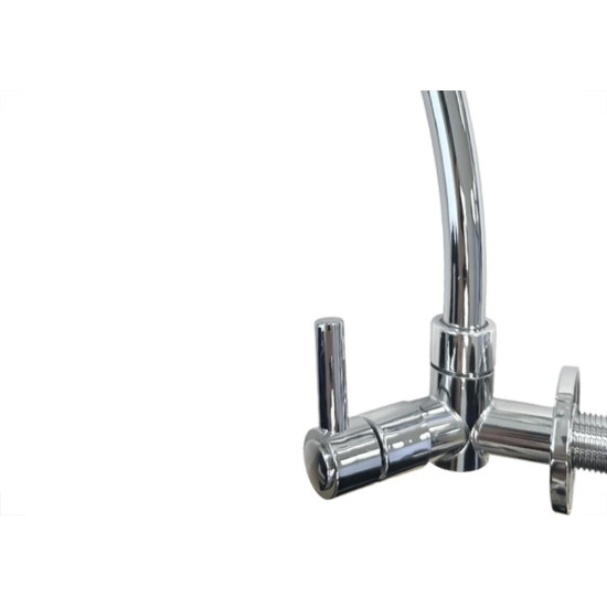 Torneira Bica Movel Pia Parede Metal Alpha 1/4V. 1168 - C-72 Light