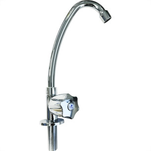 Torneira Bica Movel Pia Mesa Metal Alpha 1169 - C-50 - 1/4 Volta