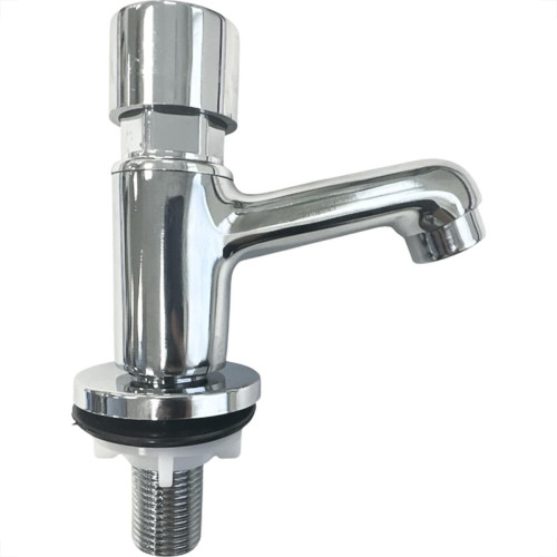 Torneira Automatica Lavatorio Metal Mesa Alpha Alphamatic Cromada 2200