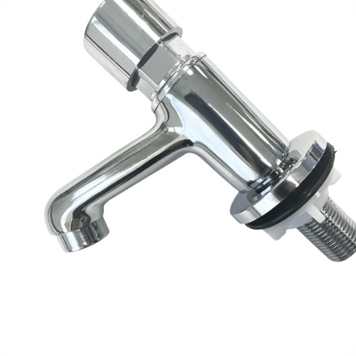 Torneira Automatica Lavatorio Metal Mesa Alpha Alphamatic Cromada 2200