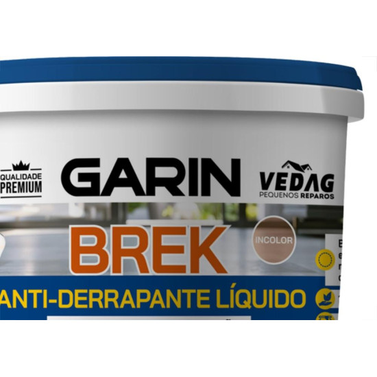 Antiderrapante Liquido Garin Brekpe Contra Quedas Incolor 1Kg