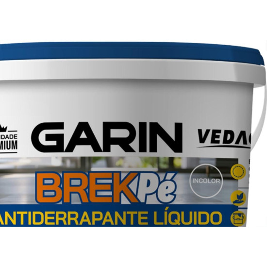 Antiderrapante Liquido Garin Brekpe Contra Quedas Incolor 3,6Kg