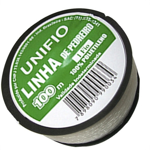 Linha Para Pedreiro Trancada Unifio 100M - Kit C/12 Pecas Linha Para Pedreiro Trancada Unifio 100M - Kit C/12 Pecas
