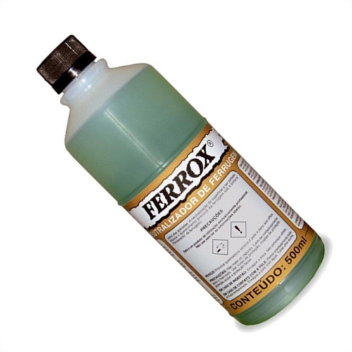 Kit C/3 - Removedor De Ferrugem Ferrox Anticorrosivo 500Ml Kit C/3 - Removedor De Ferrugem Ferrox Anticorrosivo 500Ml