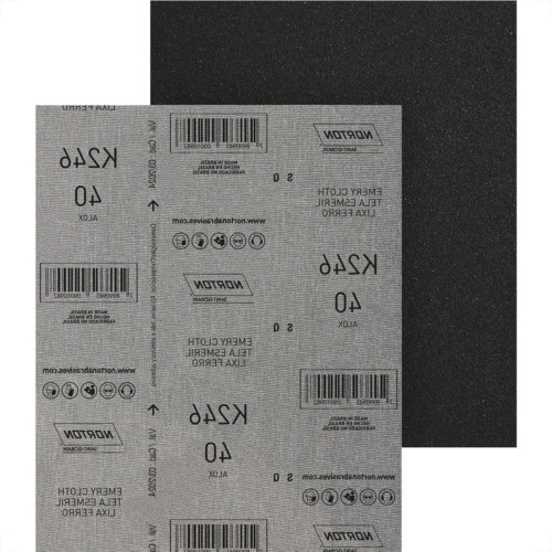 Lixa Ferro Norton 100 - Kit C/25 Pecas Lixa Ferro Norton 100 - Kit C/25 Pecas