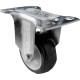 Rodizio Rodiline Base Fixa 412 Np-4'' Preto Rodizio Rodiline Base Fixa 412 Np-4'' Preto