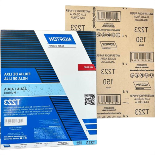 Lixa D Agua Norton 150 - Kit C/50 Pecas Lixa D Agua Norton 150 - Kit C/50 Pecas
