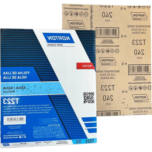 Lixa D Agua Norton 240 - Kit C/50 Pecas
