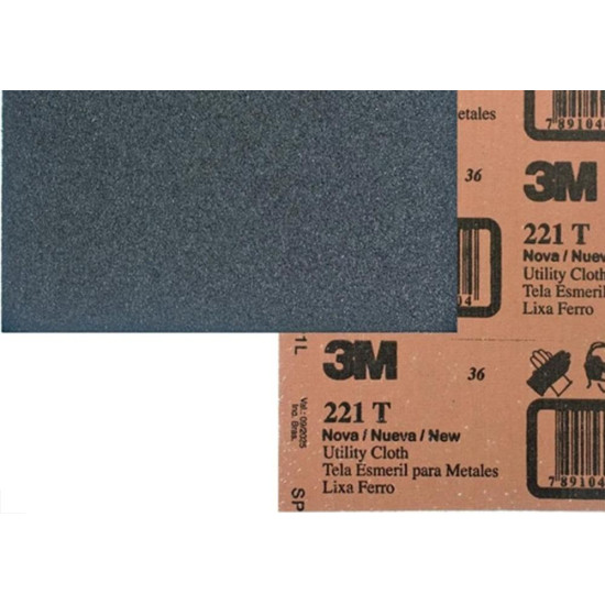 Lixa Ferro 3M 150 - Kit C/50 Pecas