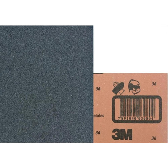 Lixa Ferro 3M 220 - Kit C/50 Pecas Lixa Ferro 3M 220 - Kit C/50 Pecas
