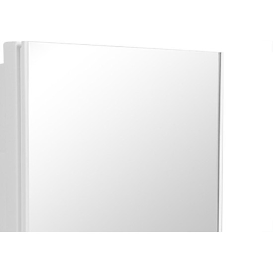 Armario Com Espelho Astra 30,5X35,5Cm Branco A-41 Armario Com Espelho Astra 30,5X35,5Cm Branco A-41
