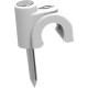 Grampo Para Fio Rifix Cabo 10 Coaxial Branco Caixa Com 50 Pacotes Grampo Para Fio Rifix Cabo 10 Coaxial Branco Caixa Com 50 Pacotes