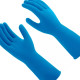 Luva Borracha Mucambo Azul Pro 137 Lisa Antiderrapante - 8-G - Kit C/10 Pecas Luva Borracha Mucambo Azul Pro 137 Lisa Antiderrapante - 8-G - Kit C/10 Pecas