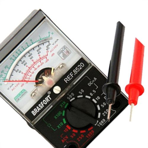 Multimetro Analogico Brasfort Acompanha Pilhas Ref-8521 Multimetro Analogico Brasfort Acompanha Pilhas Ref-8521