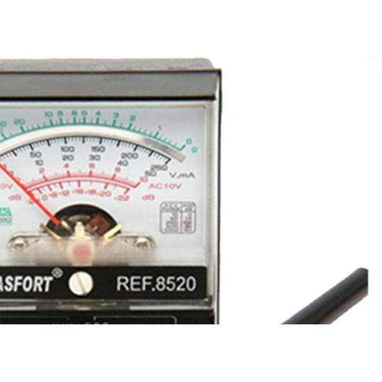 Multimetro Analogico Brasfort Acompanha Pilhas Ref-8521 Multimetro Analogico Brasfort Acompanha Pilhas Ref-8521