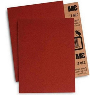 Lixa Massa/Madeira 3M 220 - Kit C/50 Pecas