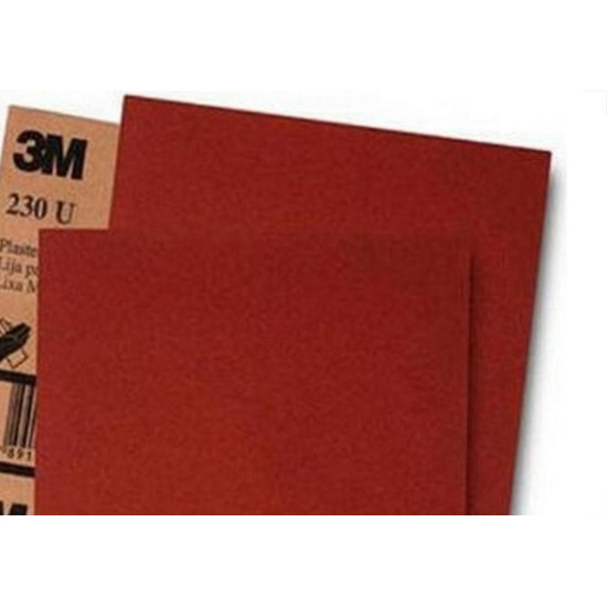 Lixa Massa/Madeira 3M 220 - Kit C/50 Pecas Lixa Massa/Madeira 3M 220 - Kit C/50 Pecas