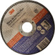 Disco Corte Ferro 3M - 4.1/2''X1/8''X7/8'' - 2 Telas 3Mm