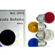 Lampada Bolinha Brasfort 7Wx220V. Sortida - Kit C/25 Pecas