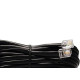 Extensao Fone-Fax Interneed Plug Plug - 5M Cartela Preta