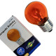 Lampada Colorida Brasfort 15Wx220V. Laranja - Kit C/25 Pecas Lampada Colorida Brasfort 15Wx220V. Laranja - Kit C/25 Pecas