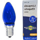 Lampada Chupeta Brasfort 7Wx220V. E14 Azul - Kit C/25 Pecas
