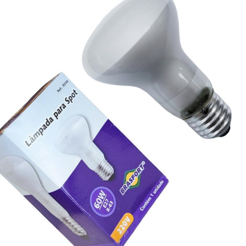 Lampada Spotlight Brasfort R-63 60Wx220V. Lampada Spotlight Brasfort R-63 60Wx220V.