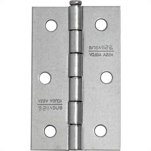 Dobradica Silvana 850 Ferro Zincado Tam.G 3.1/2'' - Kit C/24 Pecas Dobradica Silvana 850 Ferro Zincado Tam.G 3.1/2'' - Kit C/24 Pecas