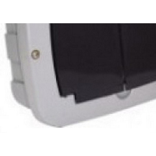 Centrinho Ribeiro Fabril Pvc Embutir Para 12 Disjuntores Nema/16 Din Cinza Centrinho Ribeiro Fabril Pvc Embutir Para 12 Disjuntores Nema/16 Din Cinza