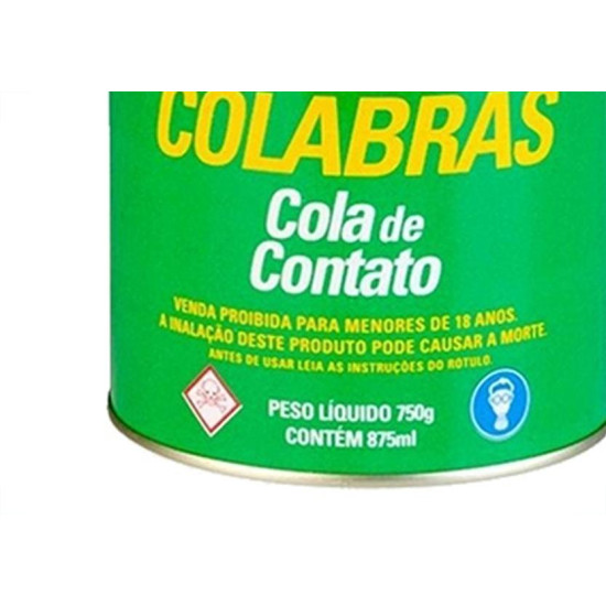 Cola De Contato Brascola Colabras 750G