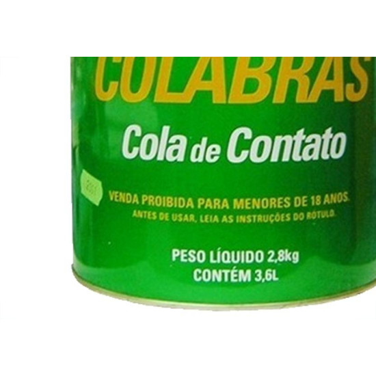 Cola De Contato Brascola Colabras 2,8Kg