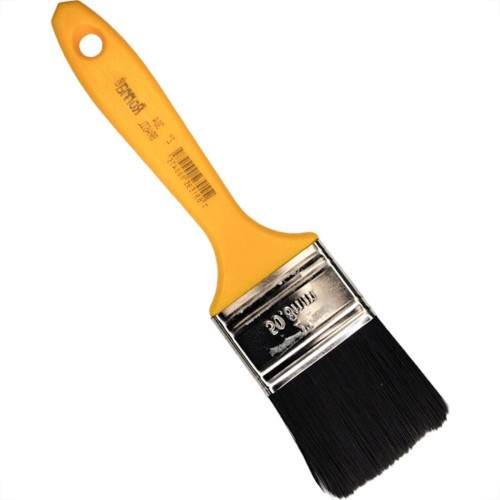 Pincel Trincha Pintura Roma Preta Ref.304 2'' Cabo Amarelo - Kit C/12 Pecas Pincel Trincha Pintura Roma Preta Ref.304 2'' Cabo Amarelo - Kit C/12 Pecas