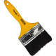 Pincel Trincha Pintura Roma Preta Ref.304 4'' Cabo Amarelo - Kit C/12 Pecas Pincel Trincha Pintura Roma Preta Ref.304 4'' Cabo Amarelo - Kit C/12 Pecas