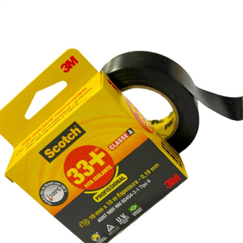 Fita Isolante 3M Scoth 33+ 10M Fita Isolante 3M Scoth 33+ 10M