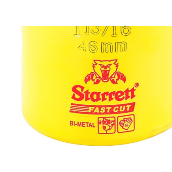 Serra Copo Starrett Aco Rapido 46Mm - H1136 Serra Copo Starrett Aco Rapido 46Mm - H1136