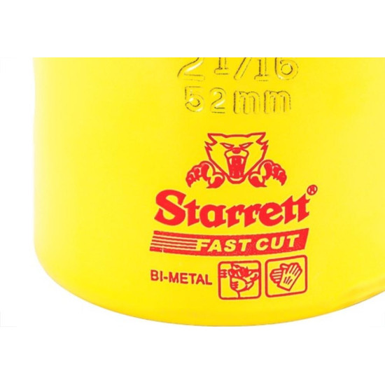 Serra Copo Starrett Aco Rapido 52Mm - H0216 Serra Copo Starrett Aco Rapido 52Mm - H0216