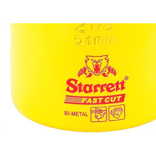 Serra Copo Starrett Aco Rapido 54Mm - H0218 Serra Copo Starrett Aco Rapido 54Mm - H0218