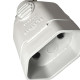 Pino Femea Ilumi 2 Polos 10A. Cinza - 1429Pct - Kit C/10 Pecas Pino Femea Ilumi 2 Polos 10A. Cinza - 1429Pct - Kit C/10 Pecas
