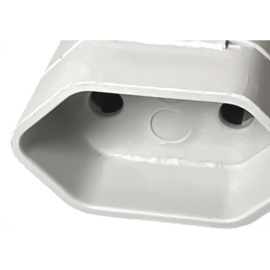 Pino Femea Ilumi 2 Polos 10A. Cinza - 1429Pct - Kit C/10 Pecas Pino Femea Ilumi 2 Polos 10A. Cinza - 1429Pct - Kit C/10 Pecas
