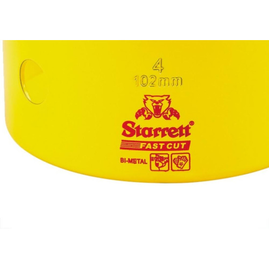 Serra Copo Starrett Aco Rapido 102Mm - Ho400 Serra Copo Starrett Aco Rapido 102Mm - Ho400