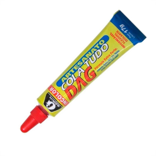 Cola Tudo Dag Plus Garin Artesanato 17G Cartela - Kit C/12 Pecas Cola Tudo Dag Plus Garin Artesanato 17G Cartela - Kit C/12 Pecas
